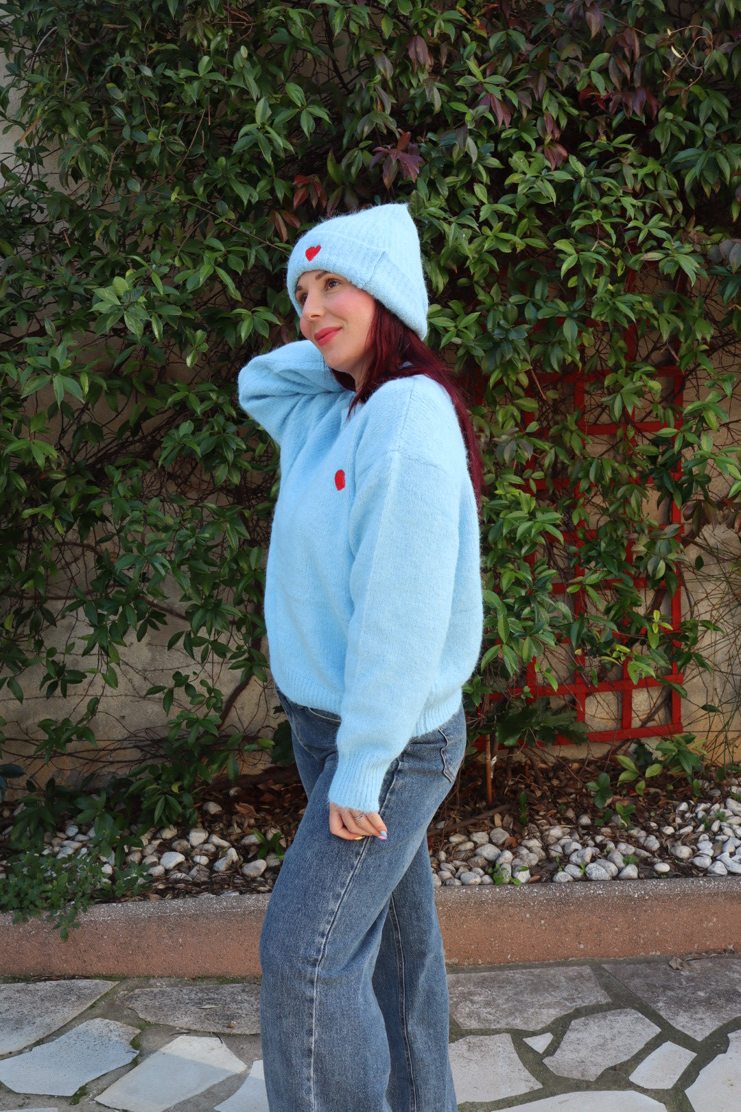 Lot écharpe pull bonnet