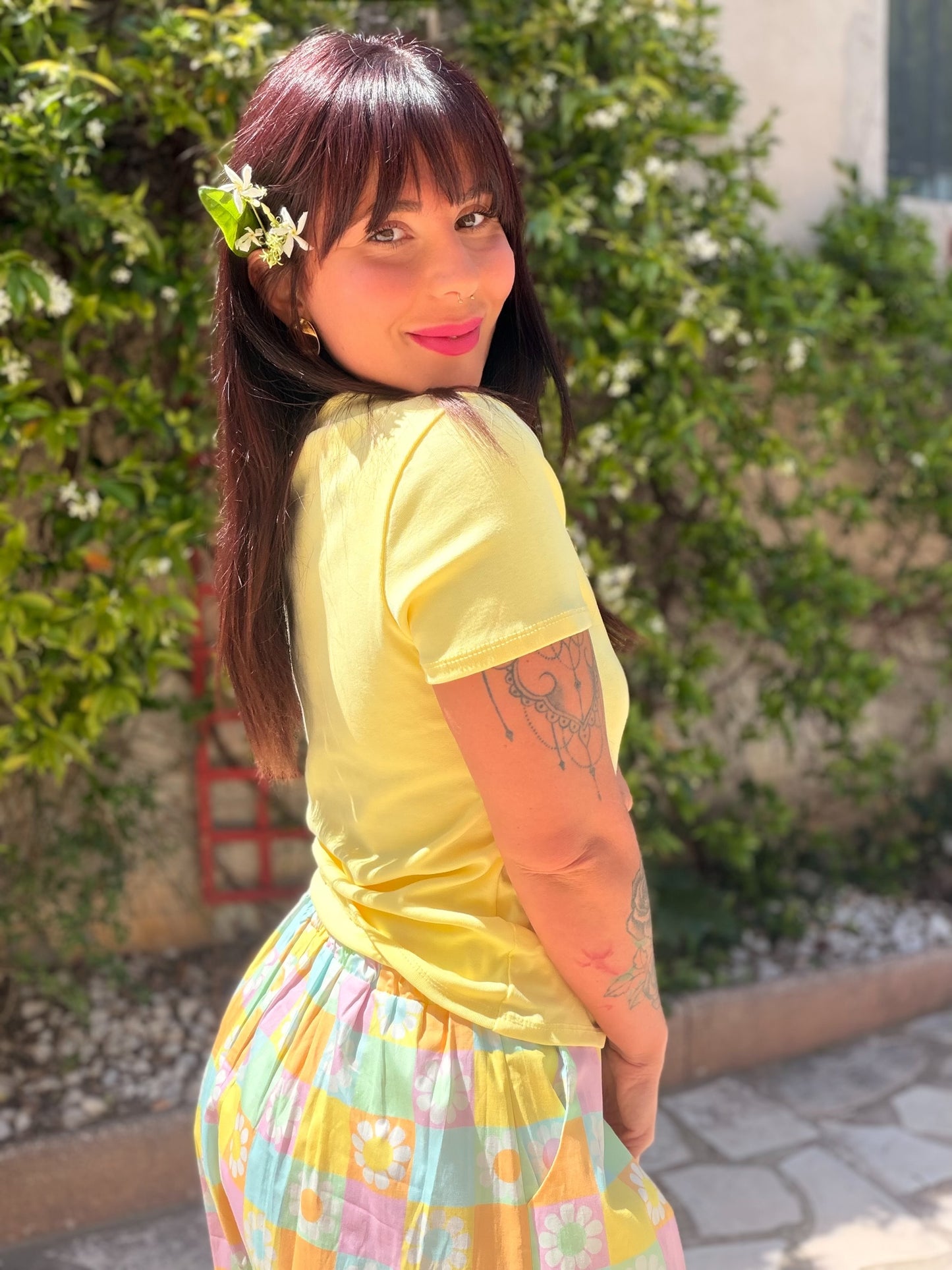 TEE shirt jaune