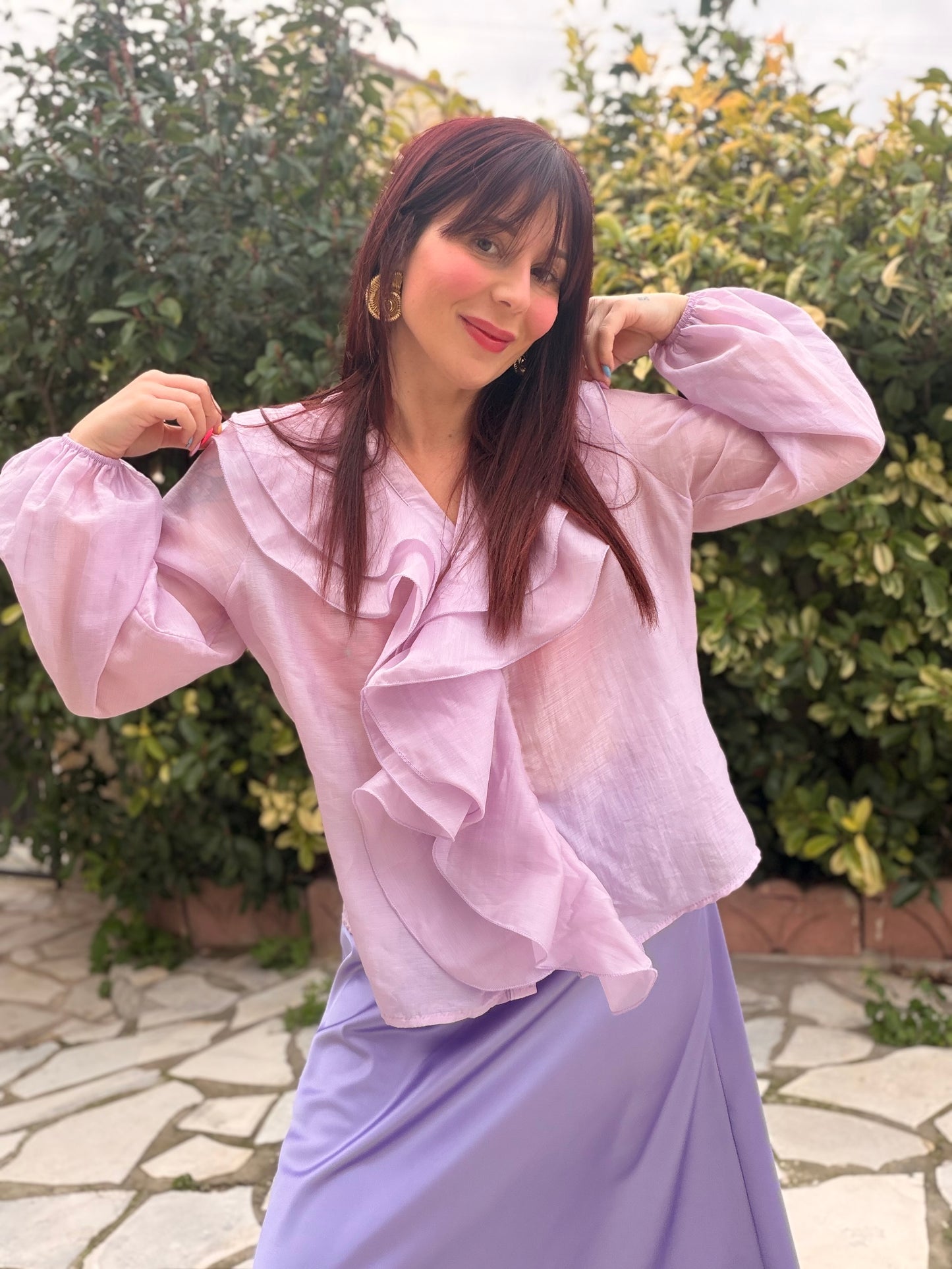 Blouse Lilas