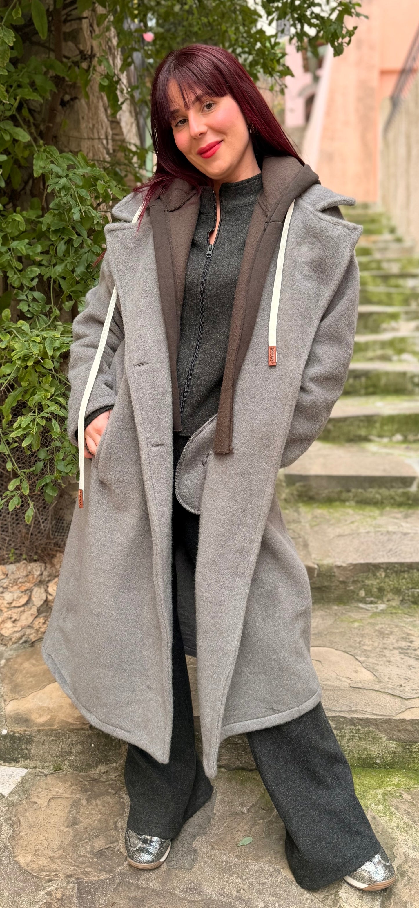 Manteau capuche
