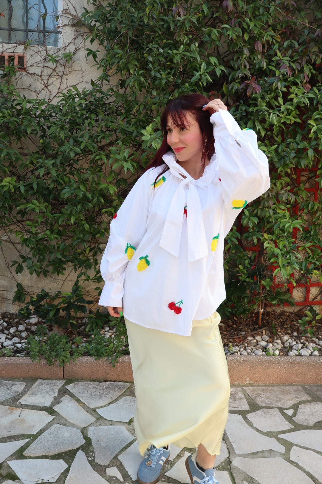 Blouse multifruits
