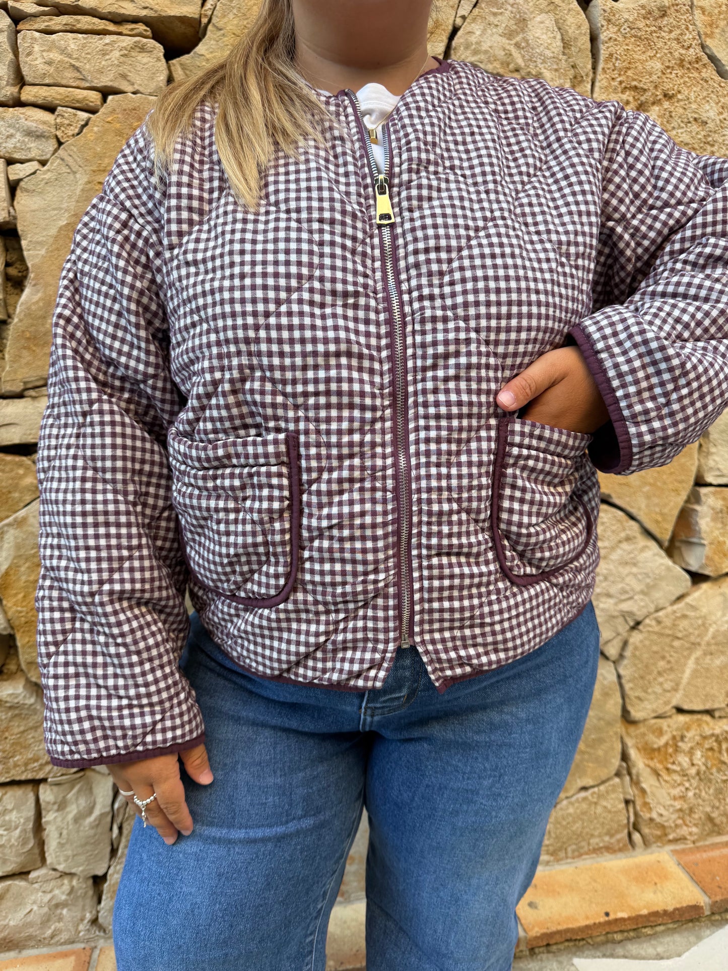 Veste prune