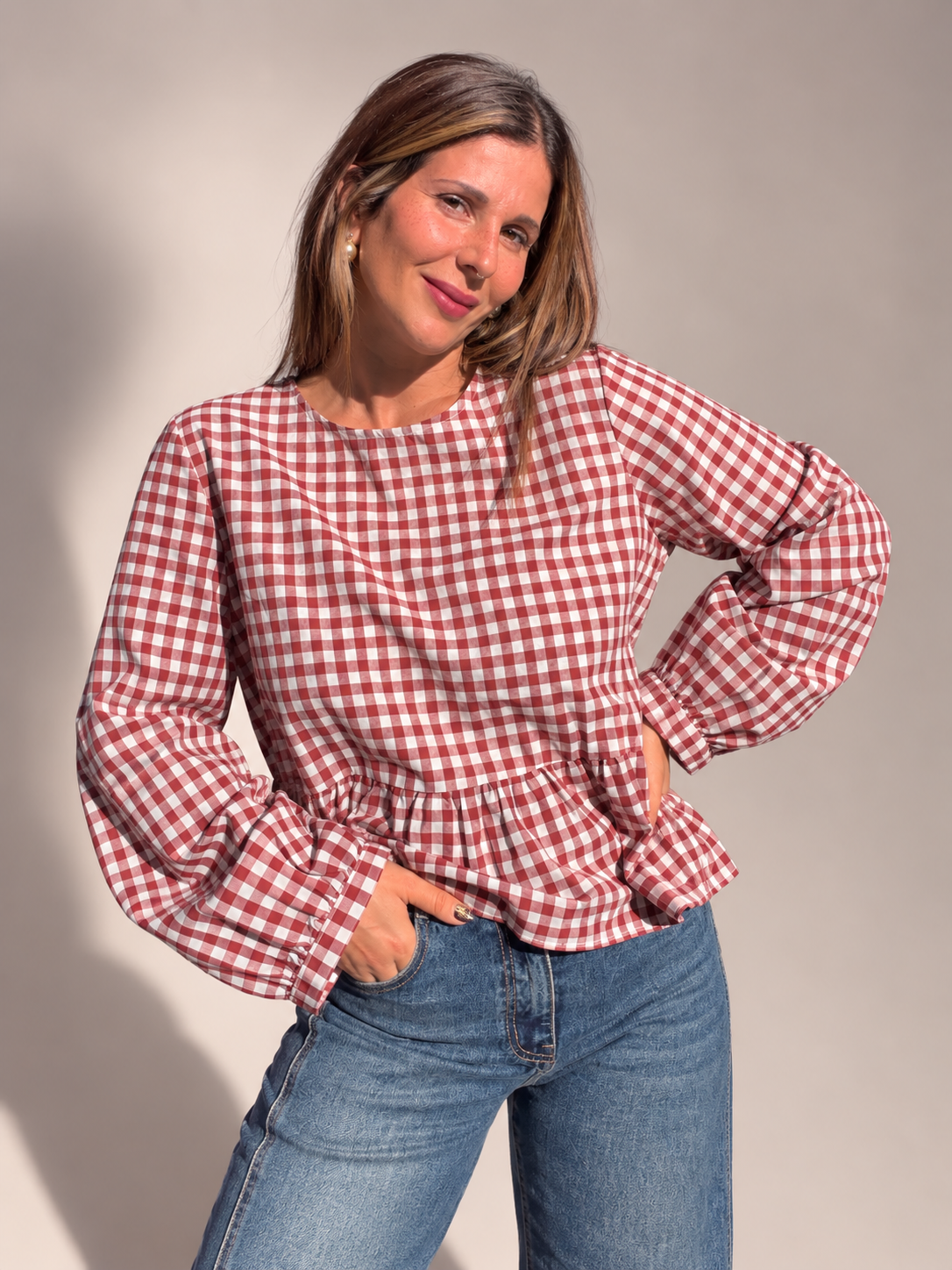 Blouse cow girl