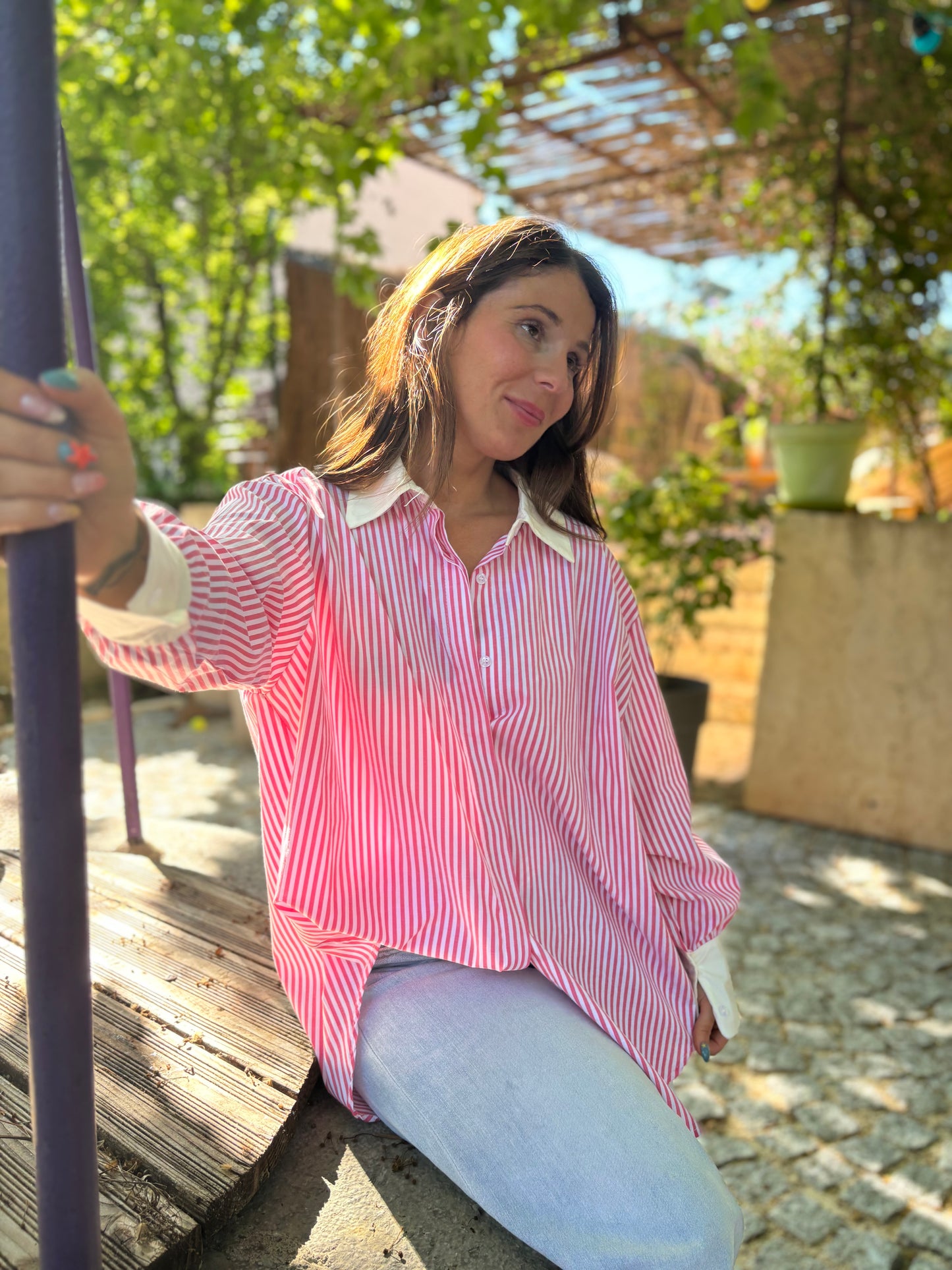 Chemise rayée